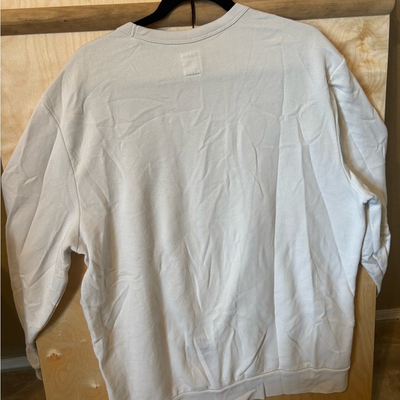 Gap Crewneck Sweatshirt XL Tiffany Blue colored LOGO - Picture 3 of 4